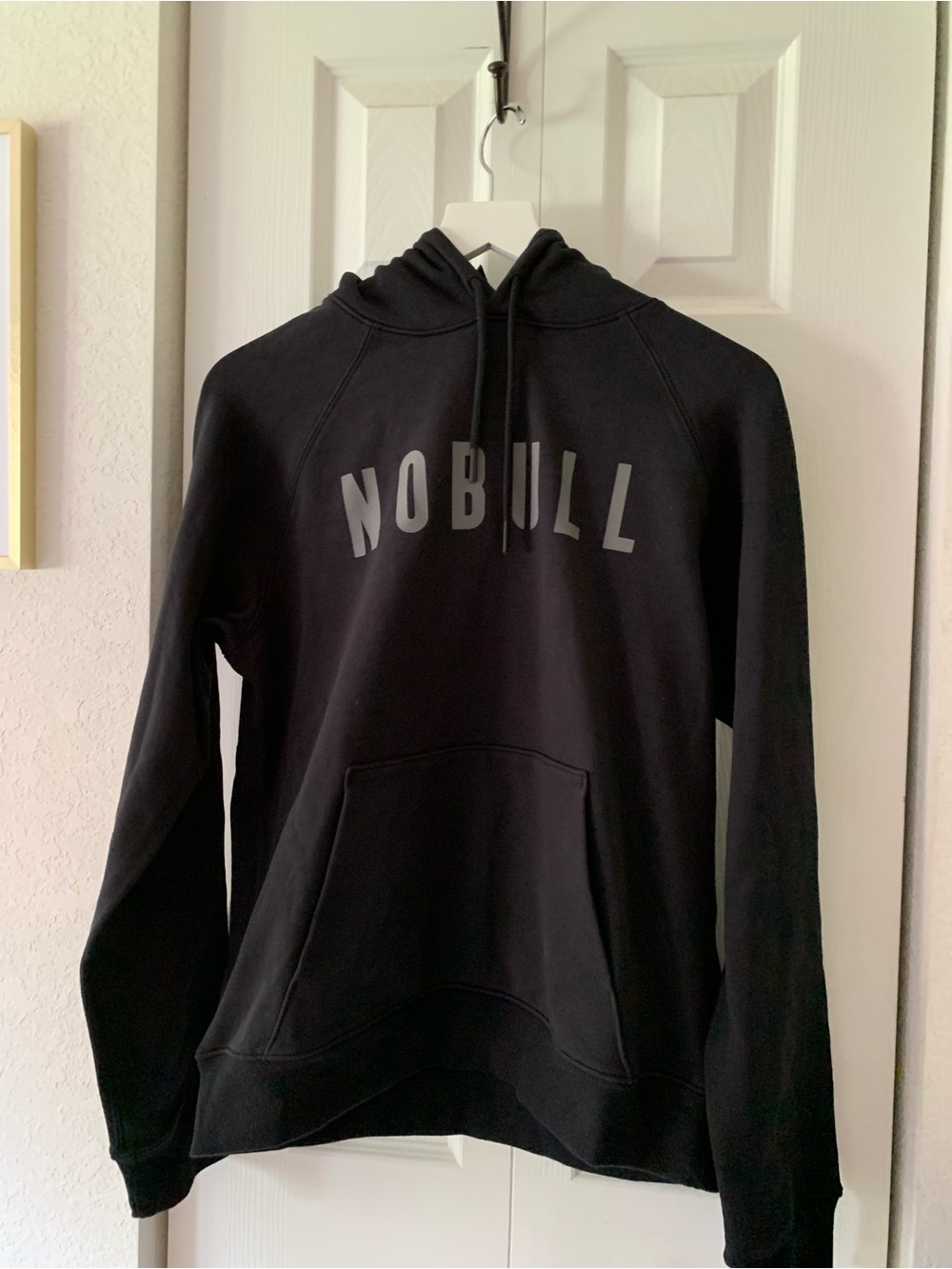 NOBULL Black Women's Pullover Hoodie with Logo NWT size medium
